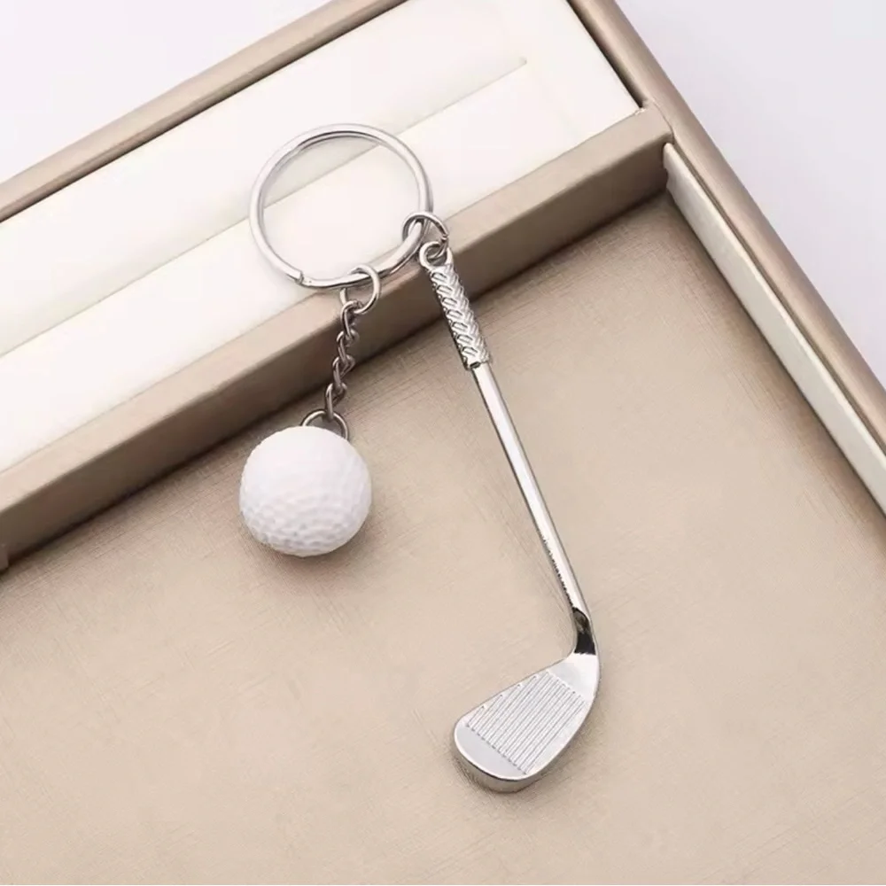 Golf Keychain Golf Ball Jewelry Golf Lovers